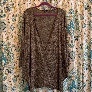 Black and white sweater